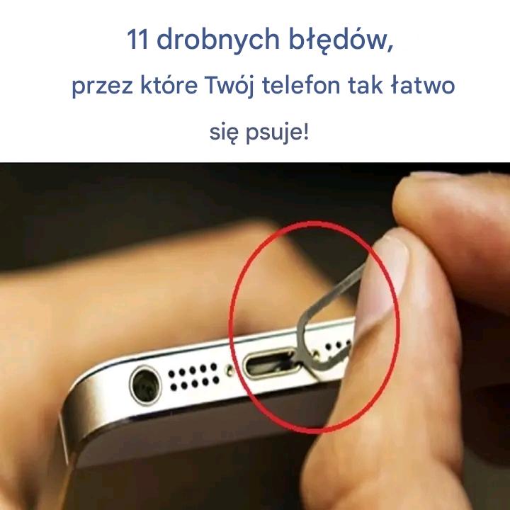 11 drobnych błędów, przez które Twój telefon tak łatwo się psuje!