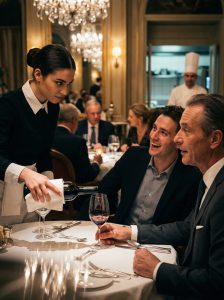 Zamówił po niemiecku, by upokorzyć kelnerkę, śmiejąc się, że "dziewczyny takie jak ona" nigdy nie zrozumieją prawdziwej edukacji. Iris Novák tylko się uśmiechał i bezbłędnie nalał mu wino — bo mówi siedmioma językami i rozumiała każdą zniewagę, w tym jego plan ograniczenia "nierentownej" opieki szpitalnej, która utrzymuje przy życiu jej babcię. Gdy groził jej po niemiecku, odpowiedziała z doskonałą płynnością, uciszając stół. Tej nocy babcia otworzyła stary folder z ukrytymi powiązaniami z jego rodziną—i Iris zrozumiała, że jeden język nie ujawni milionera... to otworzyłoby prawdę o jej matce.