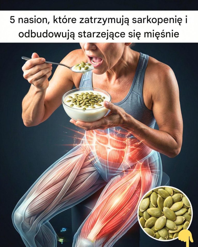 Zaskakujące nasiono, które pomaga zatrzymać utratę masy mięśniowej związaną z wiekiem