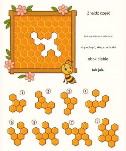 Znajdź brakującą część pszczoły miodnej, aby dowiedzieć się, kto chodzi u twego boku