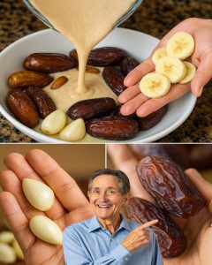 Odblokuj witalność: Eliksir z banana, czosnku i daktyli