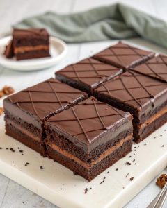 Nie ma nic bardziej satysfakcjonującego niż kawałek rozpływającego się w ustach ciasta czekoladowego. To ciasto czekoladowe „Siedem łyżek” jest tak proste i bogate w smaku, że podbije serca wszystkich. Dowiedzmy się, jak je zrobić!