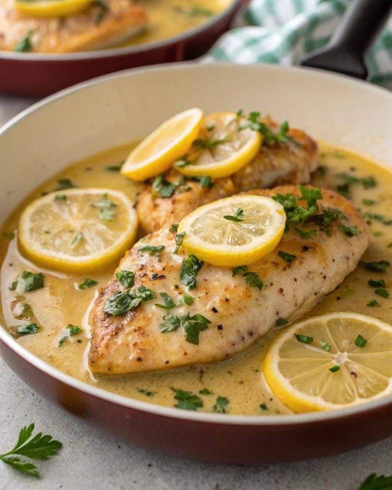 Kurczak z cytryną i pietruszką smażony na patelni Składniki • Piersi z kurczaka: 2 lub 4 plastry (całe lub przekrojone na pół) • Cytryny: 2 (sok z jednej, drugą pokroić na plasterki do dekoracji) • Mąka: do smaku (do oprószenia kurczaka)