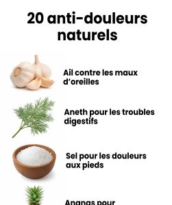 20 naturalnych środków przeciwbólowych