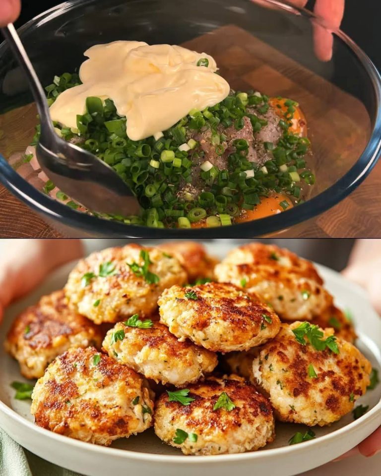 Serowe smażone kotleciki z kurczaka