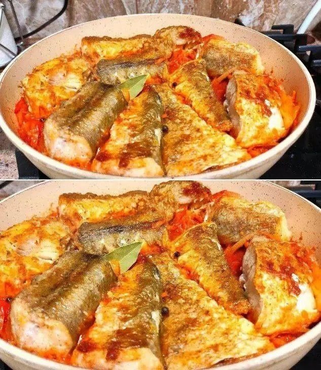 Delikatna, soczysta ryba w aromatycznym warzywnym sosie — przepis, który uratuje każdy obiad! Przepis w komentarzach, wysyłam go tym, którzy podziękują!