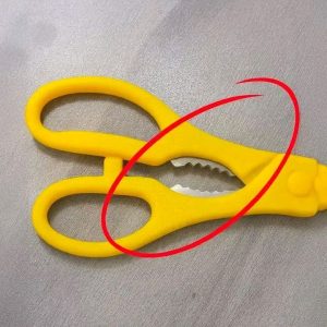 Ta dziwna rzecz z zębami w twoich kuchennych nożyczkach? To tak naprawdę pomysłowe i ukryte narzędzie.