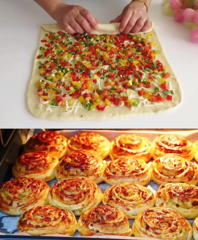 Roladki z pizzą są tak pyszne, że mogłabym jeść je codziennie!