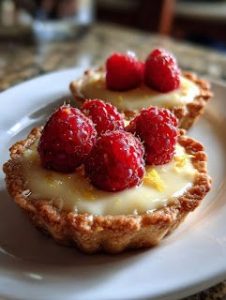 Mini tartaletki cytrynowe „Małe smakołyki babci”