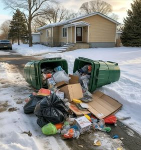 Jak samotna matka postawiła granice sąsiadowi