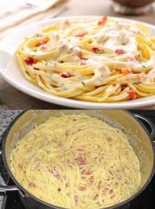 Najpyszniejsze danie, które mogłoby zostać zjedzone, błyskawiczne carbonara 😋