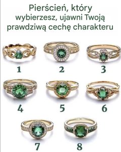 Pierścień, który wybierzesz, ujawni Twoją prawdziwą cechę charakteru