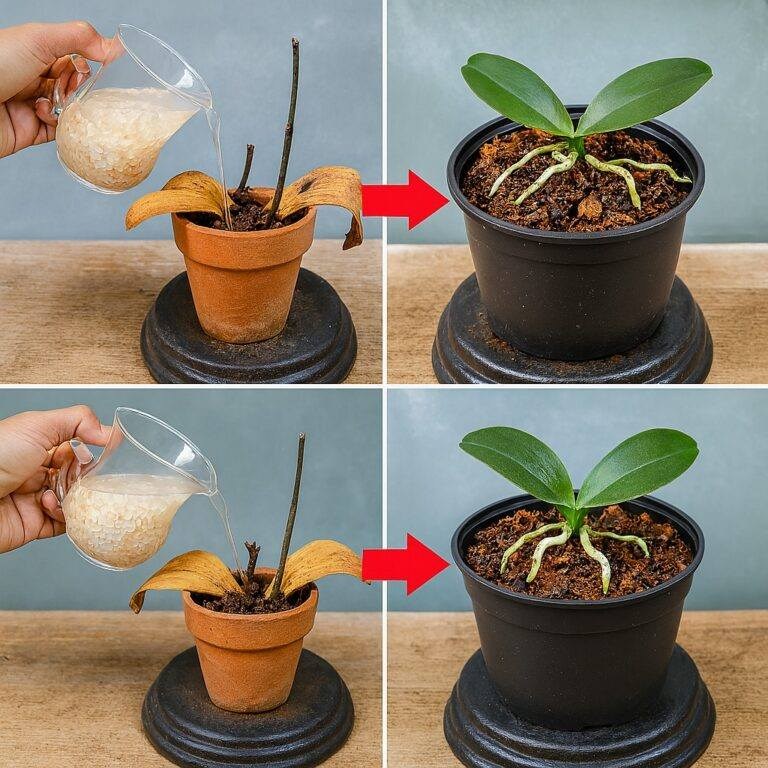 Wypróbuj tę metodę, aby ożywić „martwe” storczyki/Niesamowite korzenie storczyków są gorące/Storczyki bez korzeni