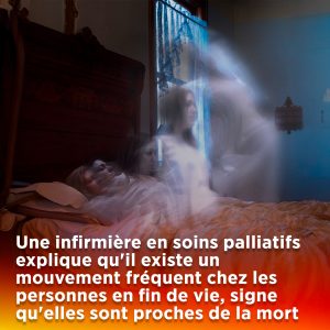 Pielęgniarka z oddziału opieki paliatywnej mówi, że u ludzi często występuje ruch, który wskazuje, że są bliscy śmierci