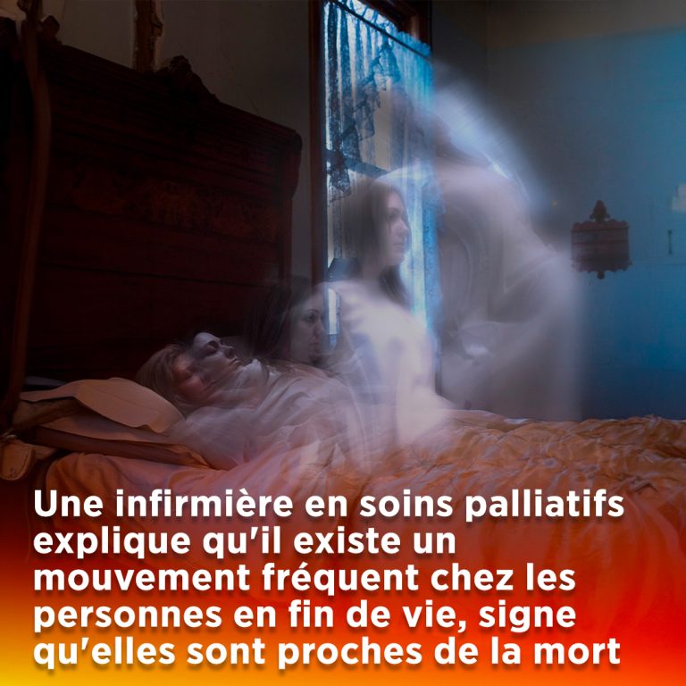 Pielęgniarka z oddziału opieki paliatywnej mówi, że u ludzi często występuje ruch, który wskazuje, że są bliscy śmierci
