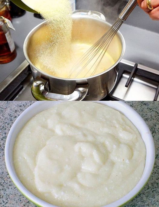 Cała rodzina to uwielbia: Babciny budyń z semoliny w 10 minut  Przepis znajdziecie w komentarzach. ❤️ Wysłałam go tym, którzy mi podziękowali.