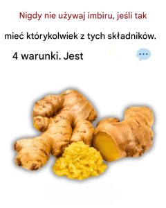 Nigdy nie spożywaj imbiru, jeśli cierpisz na którąkolwiek z tych chorób, gdyż może to spowodować poważne problemy zdrowotne.