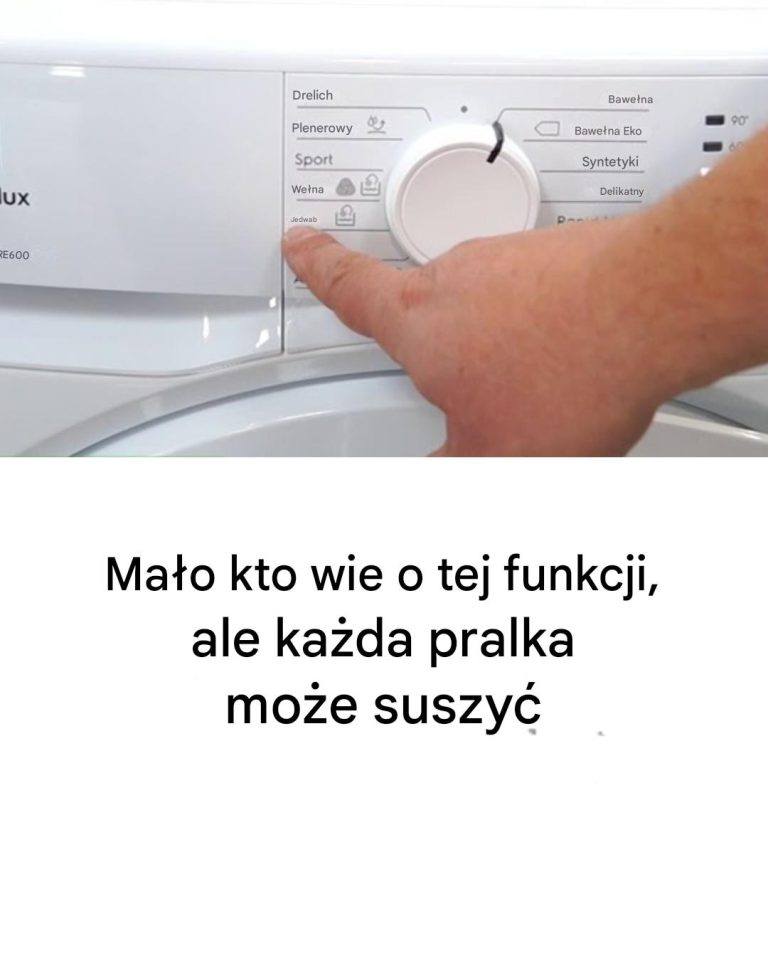 10 na 10 pralek potrafi suszyć, ale tylko nieliczni wiedzą o tej funkcji