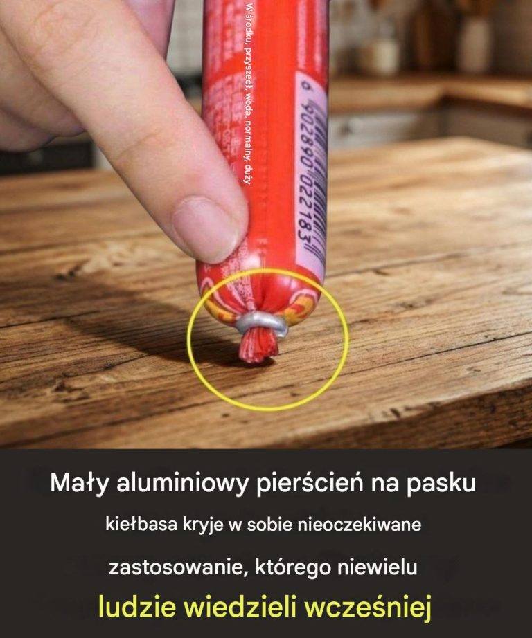 Mały aluminiowy pierścień na drążku do kiełbasek kryje w sobie zaskakujące zastosowanie, o którym do tej pory wiedziało niewiele osób.