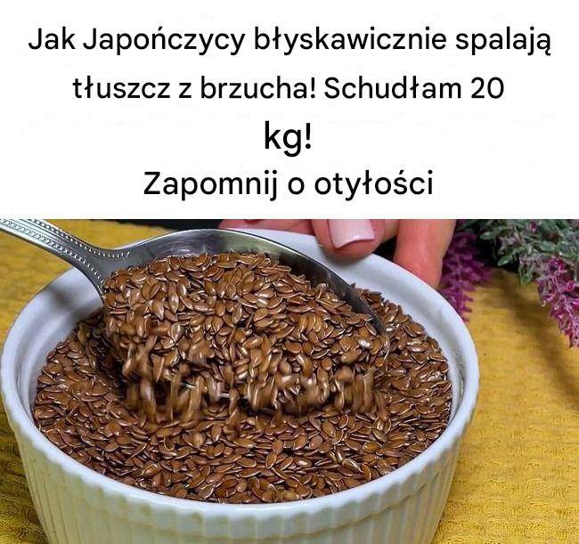 Jak Japończycy błyskawicznie spalają tłuszcz z brzucha! Schudłam 20 kg! Zapomnij o otyłości