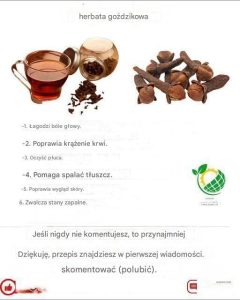 Herbata goździkowa: korzyści zdrowotne i domowe sposoby