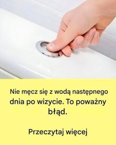 Dlaczego tak ważne jest, aby nie spuścić wody w toalecie po każdym oddaniu moczu? 👇👇👇