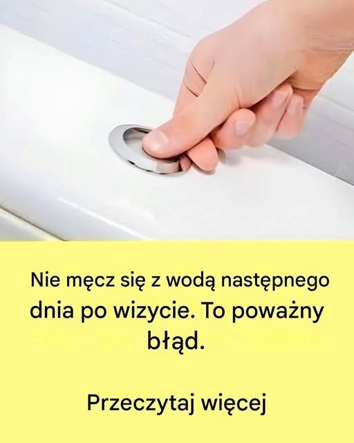 Dlaczego tak ważne jest, aby nie spuścić wody w toalecie po każdym oddaniu moczu? 👇👇👇