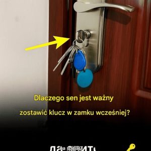 Dlaczego ważne jest, aby zostawić klucz w zamku przed pójściem spać?🔑