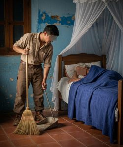 Biedny student przyjął pracę sprzątania domu starszej kobiety, która mieszkała samotnie w małej uliczce. Kiedy zobaczył, że jest chora i ledwo chodzi, młody mężczyzna nie tylko wykonywał pracę, za którą mu płacono, ale także gotował dla niej, chodził na targ i zabierał ją do szpitala, gdy tylko czuła się źle. Przez wiele miesięcy starsza kobieta nie płaciła mu obiecanych pieniędzy. Zanim jednak zmarła, zostawiła jeden list, który wprawił go w osłupienie. Mam na imię Diego. Mam … Voir plus