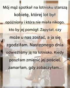 Daliśmy jej łóżko na noc… i ustaliliśmy rodzinną tajemnicę Czytaj dalej poniżej w pierwszym komentarzu
