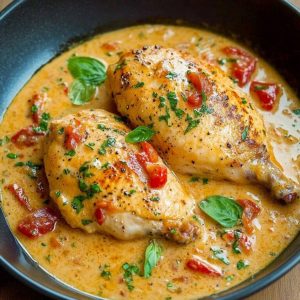 Kurczak Whites z kremem pomidorowym