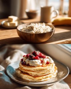 🥞 Placki z twarogu – Bez mąki, bez cukru, a takie pyszne! Zapraszam do komentowania. ❤️ Cieszę się, że z chęcią mi pomożecie.