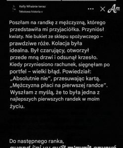 Mój partner nalegał na zapłacenie rachunku – żałuję, że pozwoliłam mu zapłacić.