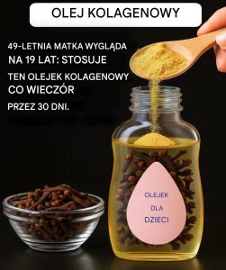 Wymieszaj olejek dla dzieci z goździkami