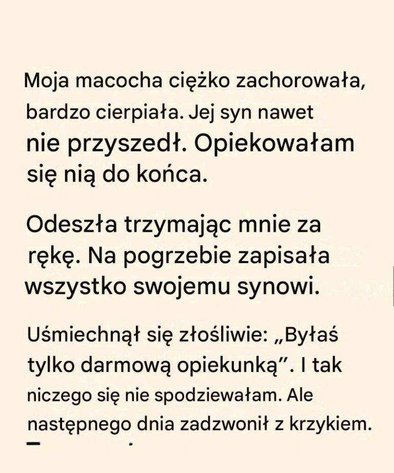 Dzień po pogrzebie nic już nie było takie samo