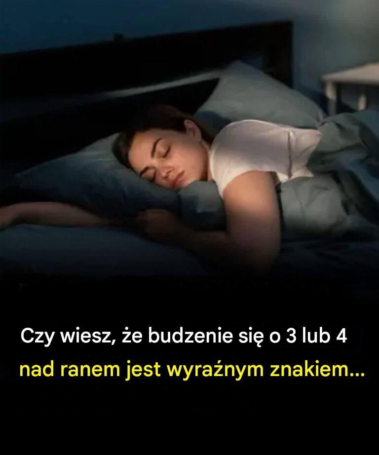 Dlaczego ciągle budzisz się między 3:00 a 5:00 rano?