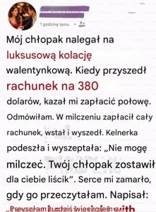 Kolacja walentynkowa, która ujawniła wszystko: kiedy test zniszczył siedem wspólnych lat