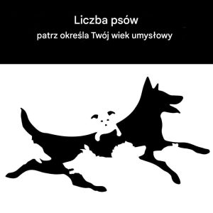 Liczba pów, które są uwzględnione na tym obrazku, określając Twój wiek umysłu