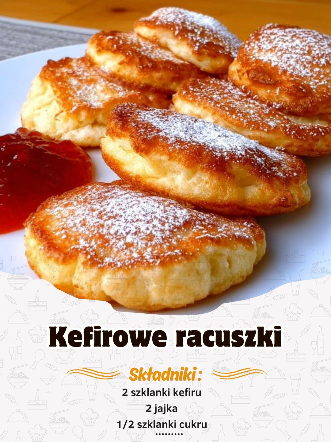 Delikatne i puszyste racuszki z kefirem – przepis na szybkie śniadanie lub przekąskę