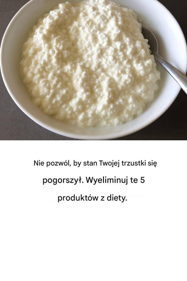 Nie szkodź swojej trzustce. Wyeliminuj te 5 produktów z diety.