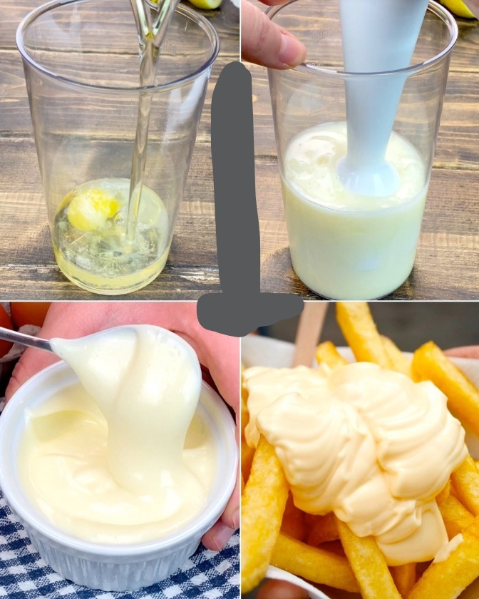 Majonez w 2 minuty: jak przygotować go w domu, aby był kremowy!