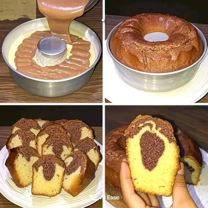 Gigantyczne ciasto na jednym talerzu