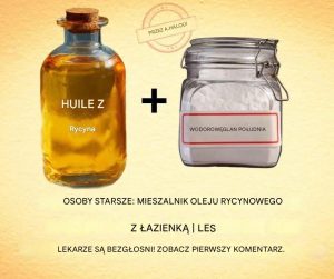 Seniorzy: Ta sztuczka z olejem rycynowym i sodą oczyszczoną zadziwia lekarzy!