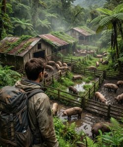 Kiedyś wynajął pustą górę, żeby hodować 30 świń… po czym odszedł i nie wrócił przez pięć lat. Kiedy w końcu wrócił, zatrzymał się na ostatnim zakręcie drogi… i nie mógł się ruszyć, widząc, co tam czeka. W 2018 roku Rogelio „Roger” Santos, 34-letni mężczyzna z małego miasteczka w Nueva Ecija, wierzył, że hodowla świń może odmienić jego życie. Nie marzył o tym, żeby z dnia na dzień stać się bogatym. Po prostu chciał czegoś prostego. Małego domu dla żony. Stabilnego życia. Przyszłości, która nie będzie wymagała ciągłego przetrwania. Roger wynajął więc zapomniany kawałek ziemi wysoko w górach w Carranglan i zamienił go w maleńką chlewnię. Włożył w to wszystko. Wszystkie swoje oszczędności. Pożyczkę bankową. Tygodnie morderczej pracy przy budowie zagród, kopaniu głębokiej studni i przygotowywaniu miejsca dla swoich zwierząt. W dniu, w którym wniósł pierwsze 30 prosiąt w góry, spojrzał na swoją żonę Marites i powiedział z cichą dumą: „Poczekajcie tylko. Za rok… w końcu będziemy mieli własny dom”. Po raz pierwszy od lat nadzieja wydała się realna. Ale życie miało inne plany. Zaledwie kilka miesięcy później afrykański pomór świń zaczął rozprzestrzeniać się na Luzonie. Jedna farma po drugiej upadała. Sąsiedzi palili całe chlewnie, żeby tylko powstrzymać rozprzestrzenianie się choroby. Przez tygodnie gęsty dym wisiał nad górami niczym ostrzeżenie, przed którym nikt nie mógł uciec. Marites była coraz bardziej przerażona. „Sprzedajmy je, póki jeszcze zdrowe” – błagała. Ale Roger nie chciał się poddać. „To minie” – nalegał. „Musimy tylko jeszcze trochę wytrzymać”. Nieprzespane noce zaczęły zbierać swoje żniwo. Ciągły niepokój. Rosnące ceny paszy. Telefony z banku z pytaniami o spłatę kredytu. W końcu Roger zemdlał z wyczerpania i musiał trafić do szpitala w Cabanatuan. Zanim wrócił w góry… Połowa świń już zniknęła. Ceny paszy podwoiły się. Zadłużenie rosło. A marzenie, które zbudował własnymi rękami, powoli się rozpadało. Pewnej deszczowej nocy, siedząc samotnie na podłodze chlewni, podczas gdy wiatr trząsł blaszanym dachem, Roger wyszeptał coś, czego nigdy nie spodziewał się powiedzieć. „Koniec”. Następnego ranka podjął najtrudniejszą decyzję w swoim życiu. Zamknął chlewnię. Oddał klucz właścicielowi ziemi. I zszedł z góry, nie oglądając się za siebie. W jego umyśle wszystko, co tam zbudował, już przepadło. Przez pięć lat Roger nie wrócił. On i Marites przeprowadzili się do Quezon City i pracowali na długie zmiany w fabryce. Życie znów stało się proste – żadnych wielkich marzeń, tylko ciche przetrwanie. Za każdym razem, gdy ktoś wspominał o hodowli świń, Roger tylko smutno się uśmiechał i mówił: „Już oddałem pieniądze górom”. Aż do początku tego roku… Zadzwonił jego telefon. To był Mang Tino – właściciel ziemski. Jego głos brzmiał dziwnie… niemal drżąco. „Roger… musisz tu wrócić”. Zapadła długa cisza. „Coś się stało z twoją starą chlewnią”. Następnego dnia Roger przebył ponad 40 kilometrów z powrotem w góry. Droga, którą kiedyś jeździł codziennie, była teraz porośnięta trawą i drzewami, jakby natura powoli wymazała jego przeszłość. Z każdym krokiem w górę jego serce biło szybciej. Czy budynki się zawaliły? Czy to miejsce całkowicie zniknęło? A może znajdzie tylko ruiny marzenia, w które kiedyś wierzył? Ale kiedy Roger dotarł do ostatniego zakrętu górskiej drogi… Nagle się zatrzymał. Bo chlewnia, którą porzucił pięć lat temu… teraz wyglądała jak coś, czego nigdy sobie nie wyobrażał. 👇 Reszta historii znajduje się w pierwszym komentarzu. Zobacz więcej