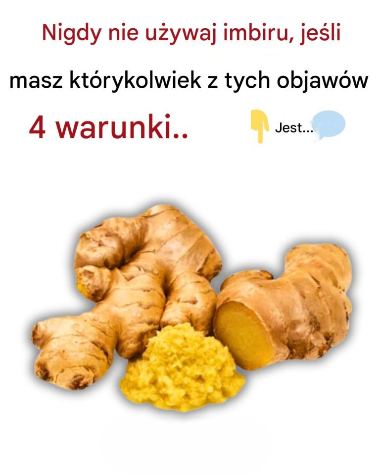Nigdy nie stosuj imbiru, jeśli cierpisz na którąkolwiek z tych dolegliwości – może powodować poważne problemy zdrowotne