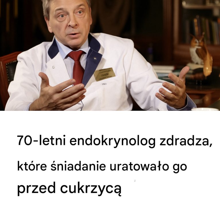 70-letni endokrynolog podzielił się informacją, które śniadanie uratowało go przed cukrzycą –👇