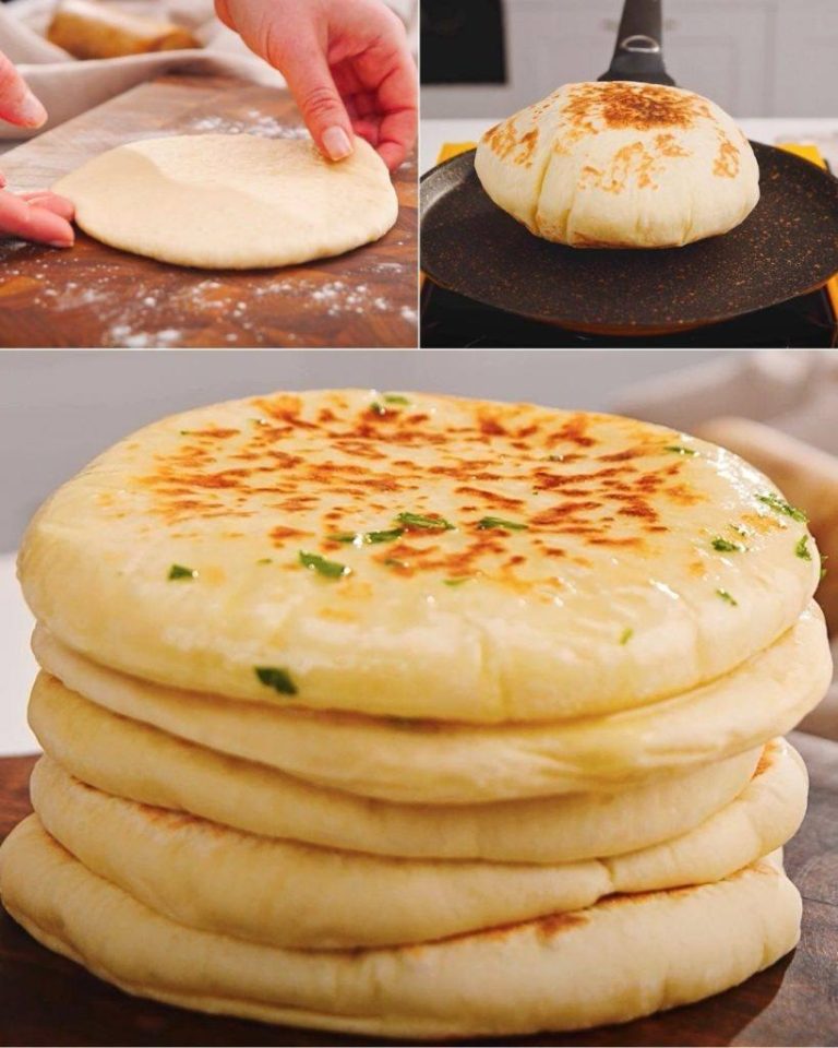 PŁYNNY CHLEB Z PATELNI Miękkie, łatwe i bardzo łatwe w przygotowaniu😍👇👇