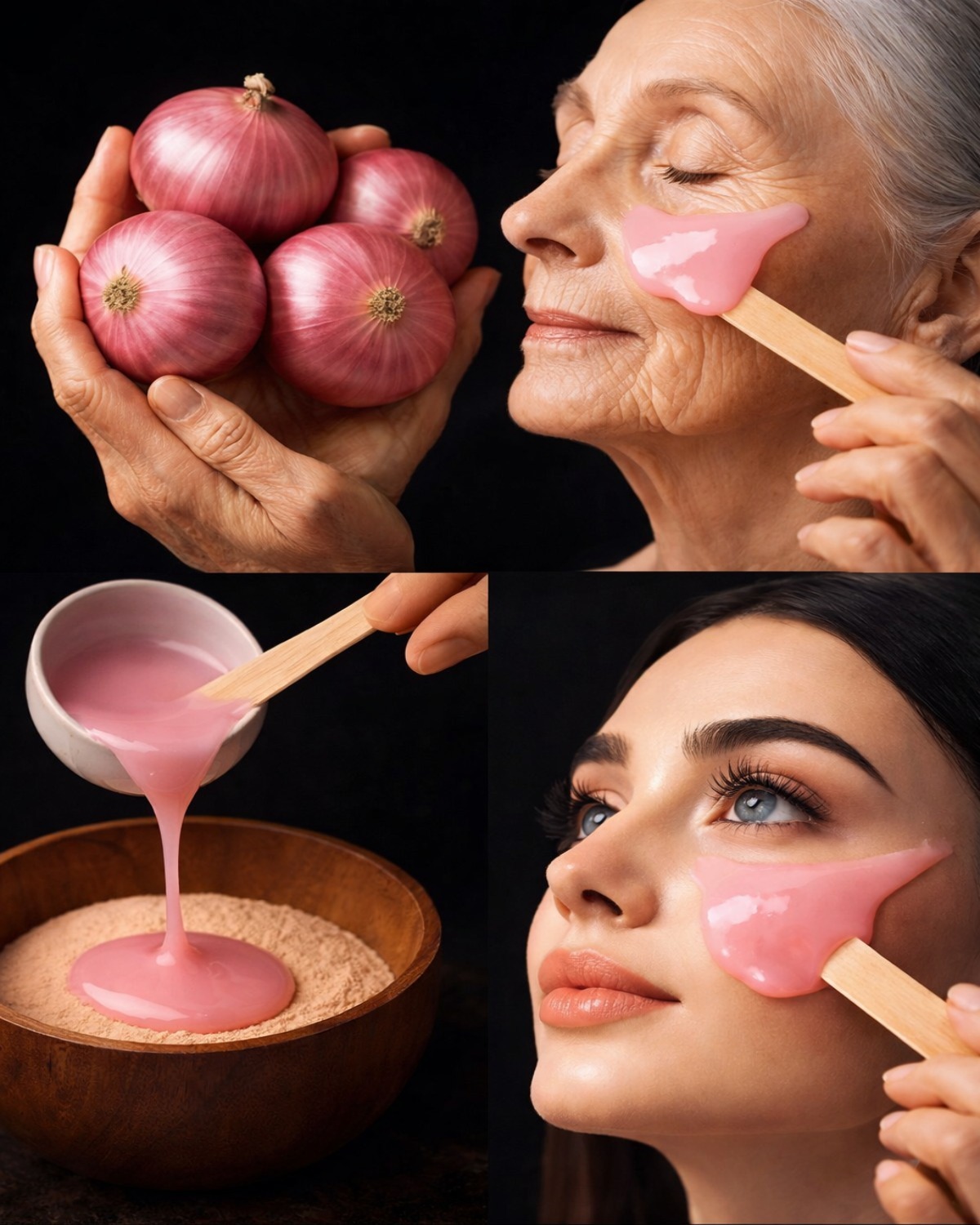 Odkryj zaskakującą moc różowej cebuli: naturalny sekret gładszej i młodszej skóry