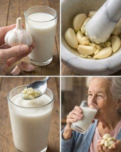 Wymieszaj czosnek z mlekiem, a będziesz mi wdzięczny do końca życia. Aby nadal otrzymywać moje przepisy, po prostu powiedz... Dziękuję.