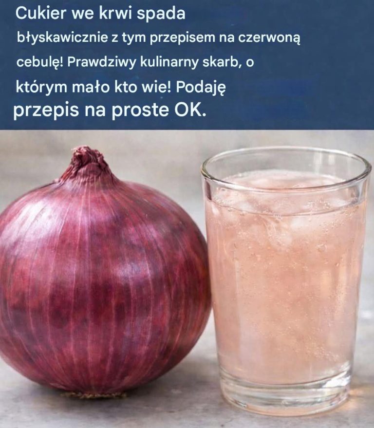 Wiele osób o tym nie wie! Czerwona cebula może naturalnie pomóc obniżyć poziom cukru we krwi.